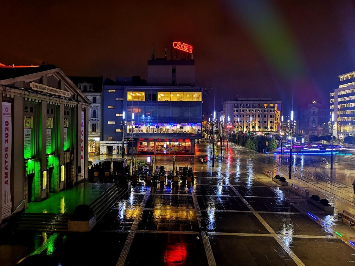 Rynek 7 Hotel Katowice Bagian luar foto